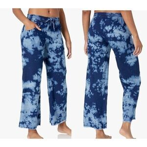 PJ Salvage Women's Loungewear Almost Famous Lounge Pants, Navy, S